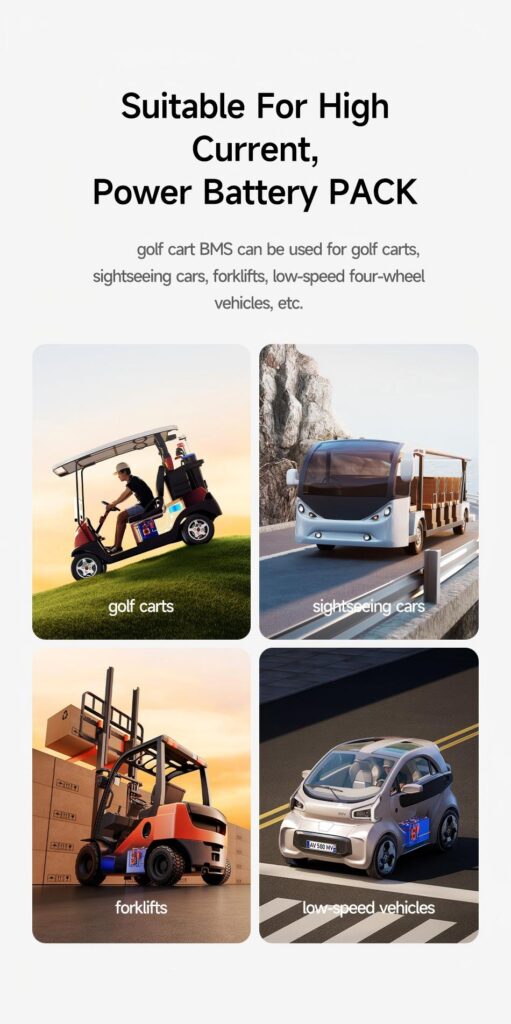 Energiespeicher‑Batterien für Golfcarts, Niedriggeschwindigkeitsfahrzeuge, Wohnmobile, kommunale Elektrofahrzeuge und Logistikflotten插图1